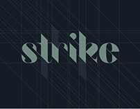 Strike: Custom Typeface
