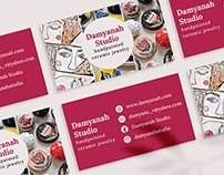 Marketing materials for Damyanah Studio