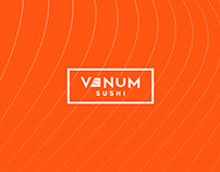 Venum Sushi: branding&other for sushi bar