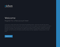 Nielsen Login Page Redesign