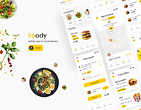 UI/UX Design - Food Mobile Application by OrangeOrange