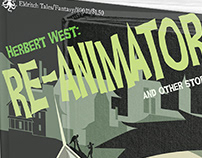 Re-Animator Movie edition concept book cover