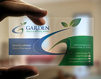 Translucent Plastic Business Card