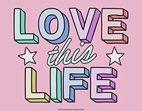 Love this life display font duo by Simon Stratford