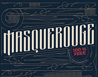 Free Masquerouge Victorian Display Font