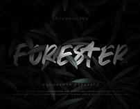 FORESTER HAND BRUSH - FREE FONT