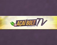 Identidade Visual e Vinheta - Canal Açaí Bolt TV