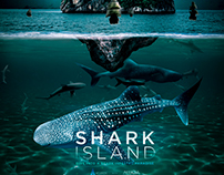 Shark Island - Advertisng Poster