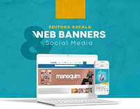 Web Banners & Social Media | Editora Escala