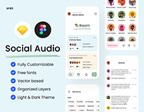 Social Audio App UI Kit