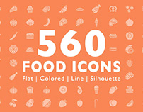 560 Food Icons