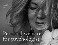 Personal website for psychologist