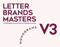 Letter Brands Masters Vol.3 Monograms