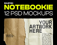 Notebookie - Mockups Pack
