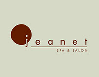 Jeanet Spa & Salon Branding
