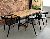 'TAVOLO TOP IN ROVERE' Furniture Project