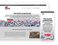 Tri-State Surfacing Website Redesign