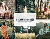 Enchanted Forest Mobile & Desktop Lightroom Presets