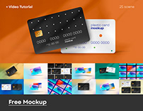 Plastic Card Mockup | Credit Card