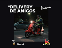 Vespa | Delivery de Amigos