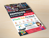 Admission Ad - 3 Pearls Kids Pre School