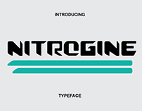 Nitrogine - Free Racing Display Font