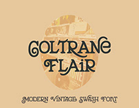 Coltrane Flair - Modern Vintage Font