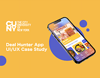 CUNY Deal Hunter App UIUX Case Study