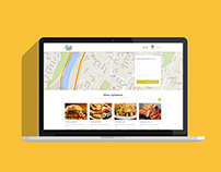 Updablock Food Delivery Website Redesign