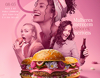 Social Media - La Brasa Burger ( WOMAN DAY )