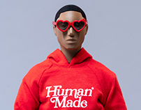 Human made X Pharrell Williams 1/6 action figure