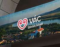 VÁC - tourist destination logo