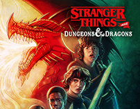 Stranger Things x Dungeons & Dragons