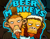 Beer Monkeys Badge logo