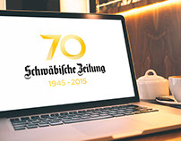 Schwäbische Zeitung – Jubiläumslogo