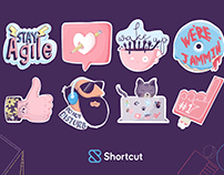 Swagalicious Shortcut Stickers