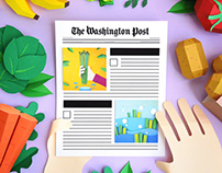 Washington Post - Food Illustrations