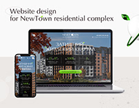Website design for residential complex