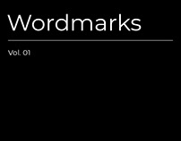 Wordmarks Vol. 01