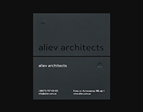 Aliev Architects — Identity