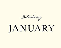 January Free Typeface