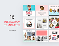 16 Instagram Template vol.1
