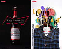 Branding - Budweiser Print Ads