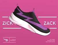 Sneakers design ZICK ZACK