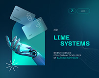 Lime Systems website design