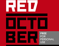 Red October Free Font