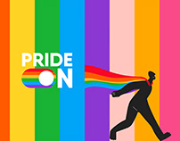 Pride On by P&G - Logo Design & Event Branding