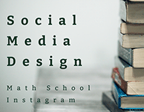 Social Media Design - Math School Instagram