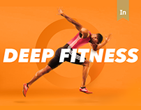 Deep Fitness app design