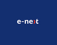 E-next | logo design